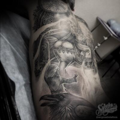Sergio Sabio tattoos