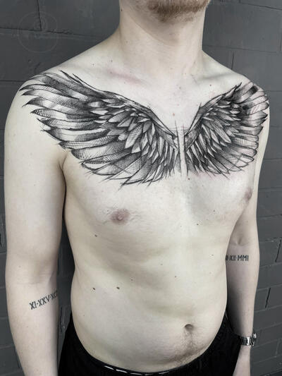 Татуировки с крыльями - Все о татуировках