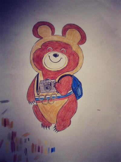 olympic bear 1980