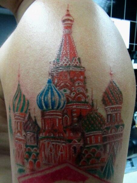Московский Кремль тату