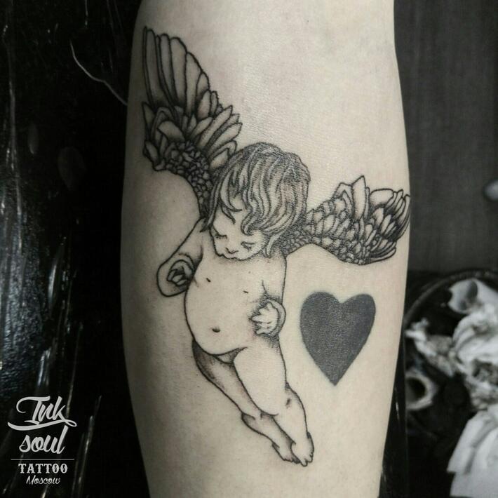 Что означает татуировка с изображением ангела