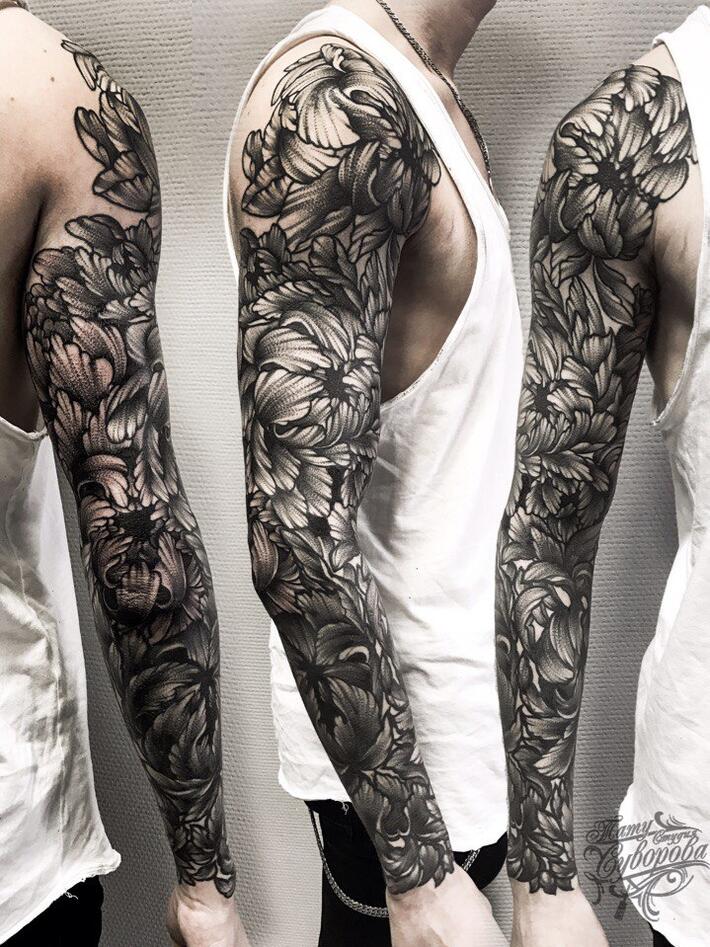 Эскизы татуировок рукав