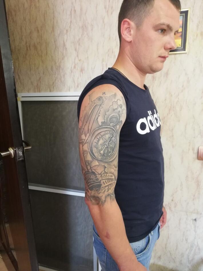 Татуировки Алексея Щербакова