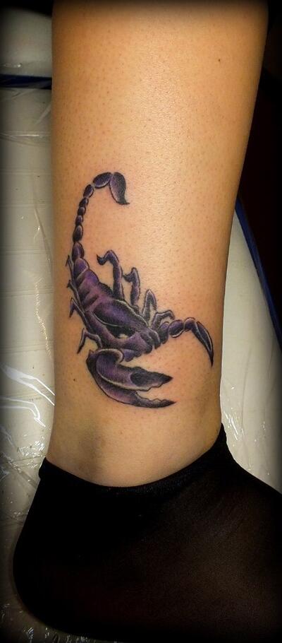 Значение тату скорпион для мужчин и военных