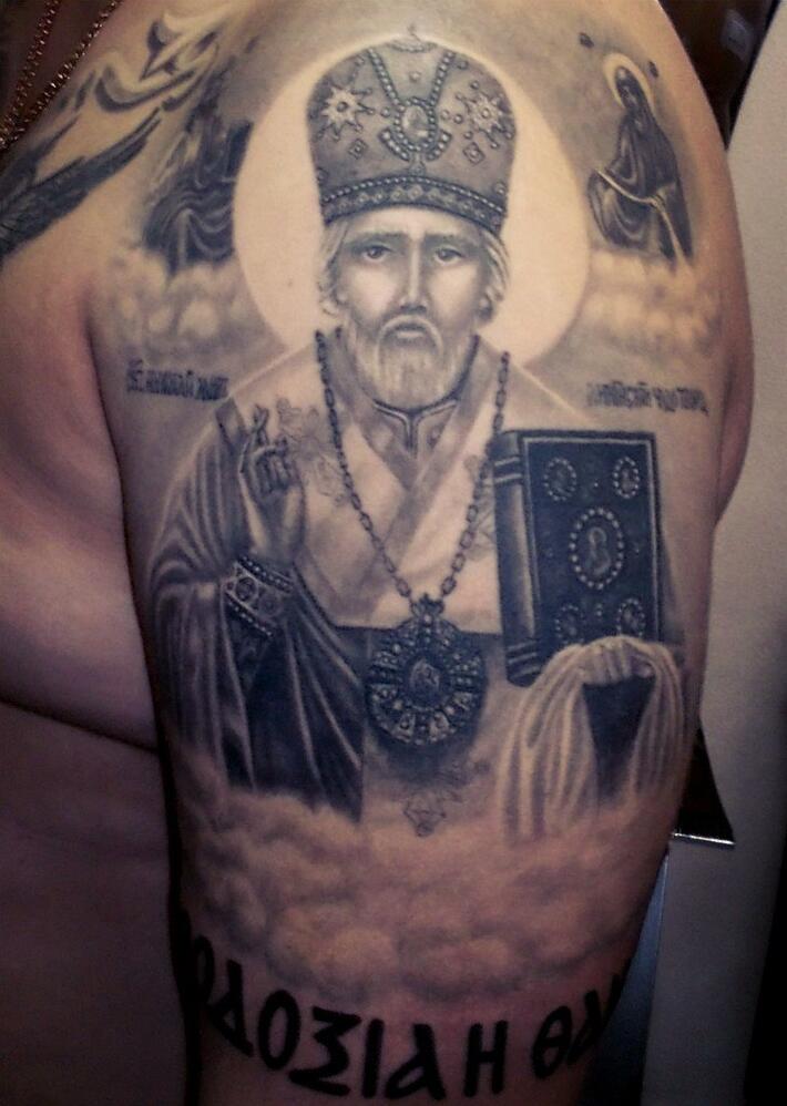 Значение татуировки святой Николай