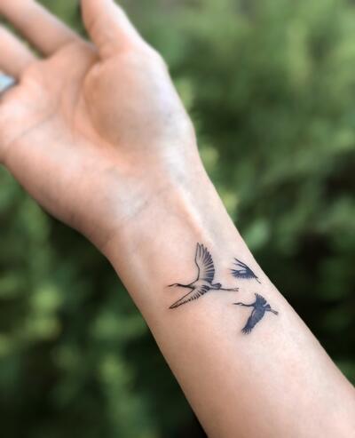 Значение татуировки птицы