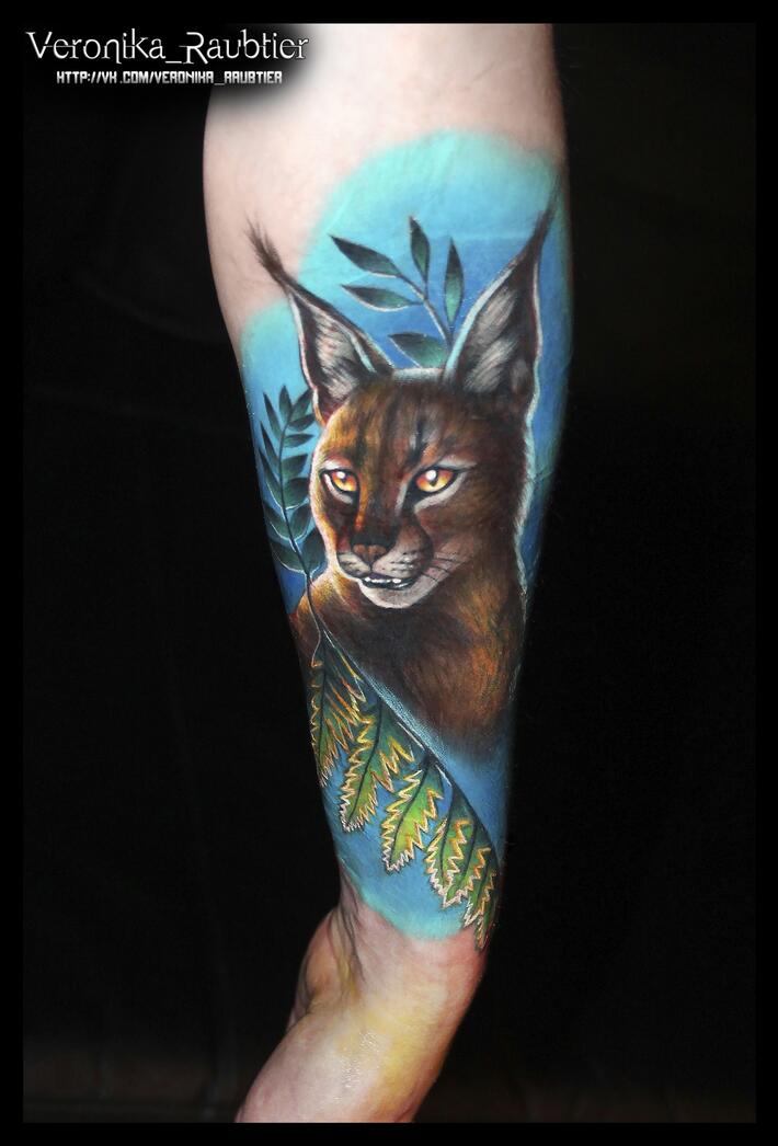 
Черный, синие, зеленые оттенки зажившие

#veronika_raubtier
#tattoo #veronika_raubtiertattoo #татуировка #realistictattoo  #caracal  #lynxtattoo #lynx  #рысь