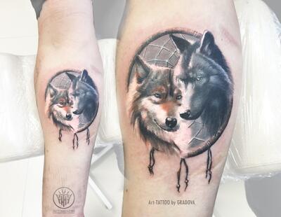 Татуировки волк: значение и 220 фото и эскизов