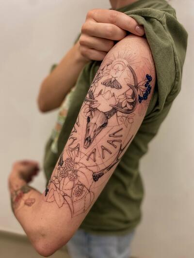 Символика татуировки лес