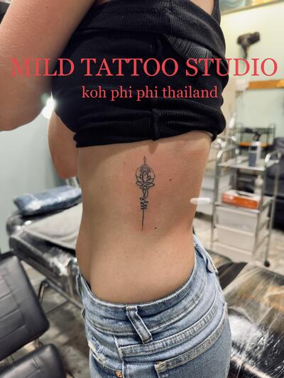 Sak yant tattoo at mild tattoo
