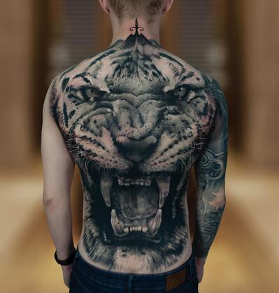 Татуировки во всю спину (69 фото)