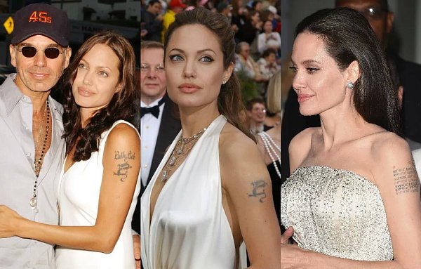 Левое плечо Анджелина Джоли